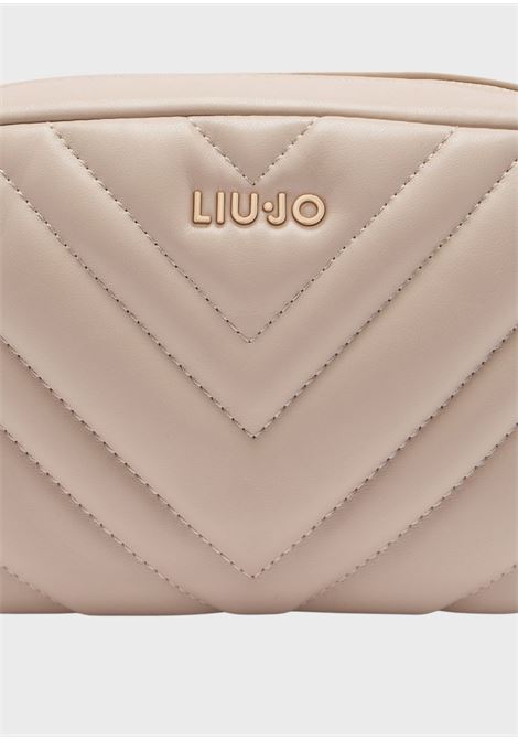 Borsa a tracolla piccola matelassé BEIGE Liu Jo | AF5187E042651308